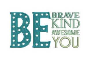 Be Brave Be Kind: A Holiday Embroidery Review
