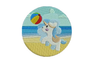 Beach Unicorn: A Seasonal Embroidery Design Review