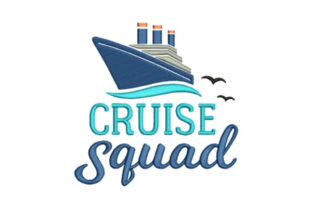 Cruise Squad: Nautical Embroidery for Gifts