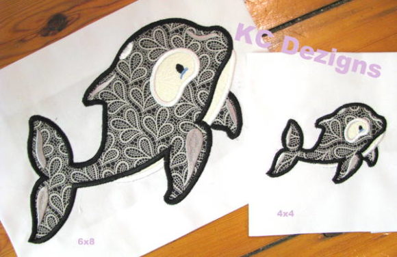 Cute and Charming: Polar Whale Applique