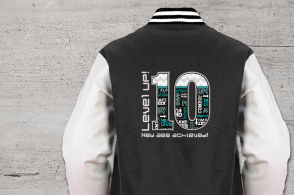 Level Up 10th Birthday Applique Design Review