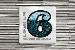 Level Up 6th Birthday Applique Review