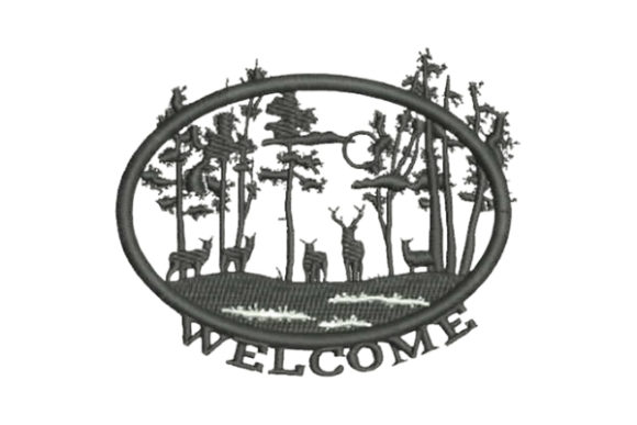 Nature Scene Welcome: An Embroidery Design Review