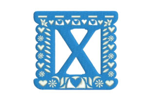 Papel Picado Alphabet X: Holiday Embroidery Review