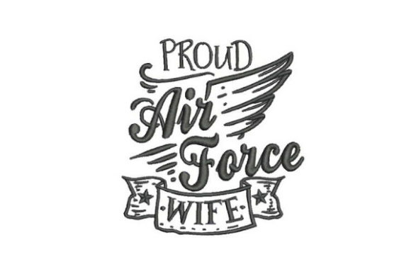 Proud Air Force Wife: Boutique Embroidery Review