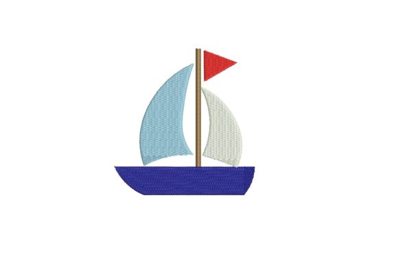 Sail Boat Design: A Charming Addition to Your Embroidery Collection