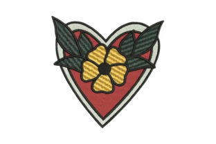 Sailor Tattoo Heart: Embroidery Design Review