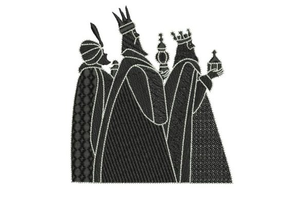 Three Wise Kings: A Classic Christmas Embroidery